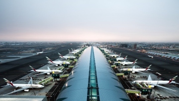 Photo: For the ninth consecutive year, Dubai Airport maintains its global leadership in the number of international travelers