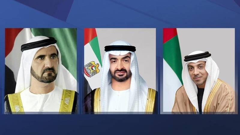 Photo: UAE leaders extend condolences to Emir of Kuwait on death of Mubarak Jaber Al Mubarak Al Sabah