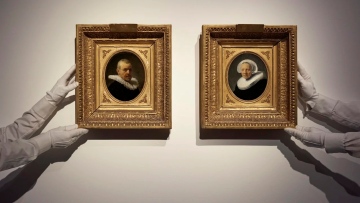 Photo: Two rare, unknown Rembrandt portraits worth millions discovered in private collection
