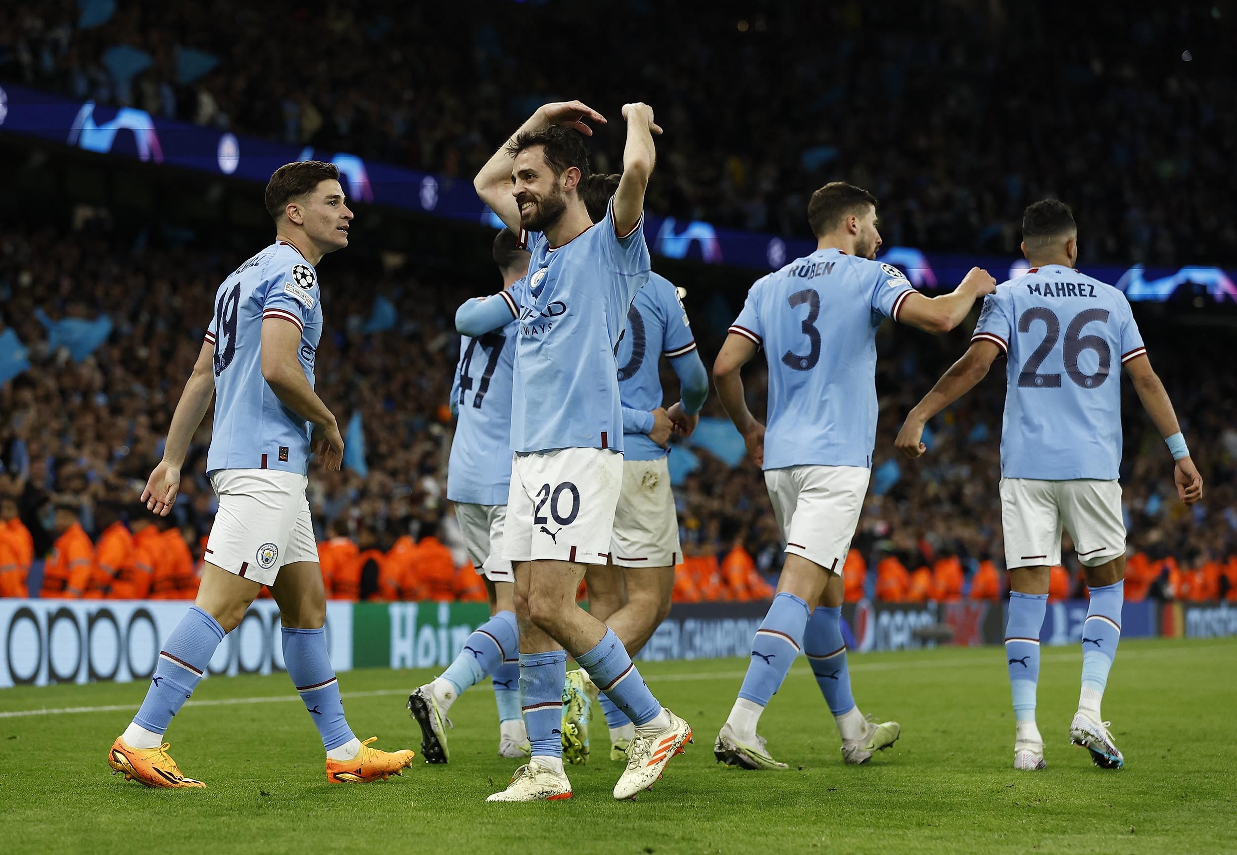 Man City beats Real Madrid 4-0 to advance to Champions League