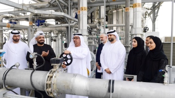 Photo: Dubai announces completion of biogas-to-energy project at Warsan Wastewater Treatment Plant