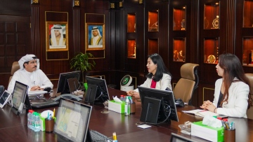 Photo: DEWA discusses collaboration with World Smart Sustainable Cities Organisation