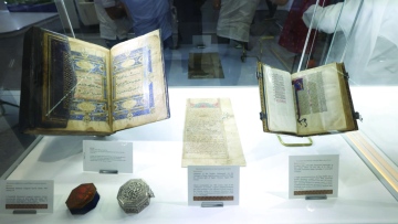 Photo: Rare Copies of the Quran and the Bible at the Abu Dhabi International Book Fair