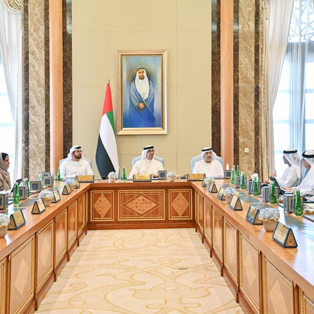 Photo: Mansour bin Zayed chairs Ministerial Development Council meeting on initiatives to develop government work ecosystem