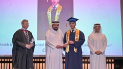 Photo: Ahmed bin Mohammed attends the graduation ceremony of Repton School in Dubai