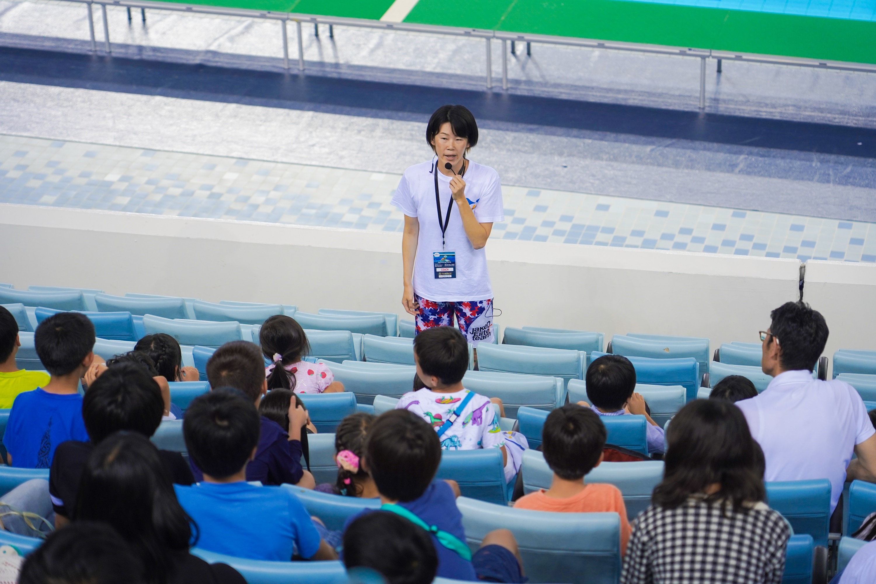 日本のレジェンド、レイ・カネトがドバイでオリンピック水泳チャンピオンを育成するための実りあるプログラムを立ち上げた