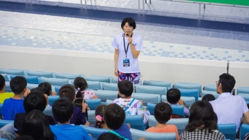 Photo: Japanese Legend Rie Kaneto launches Fruitful Program in Dubai for Preparation of Olympic Swimming Champions