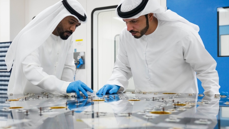 Photo: Strata Manufacturing delivers MBZ-SAT Satellite components, reinforcing localisation of UAE space sector