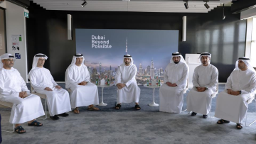 Photo: Hamdan bin Mohammed reviews DET’s strategy to achieve the goals of the Dubai Economic Agenda D33