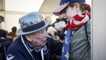 Photo: Papa Jake survived D-Day on Omaha Beach, now he’s a TikTok star