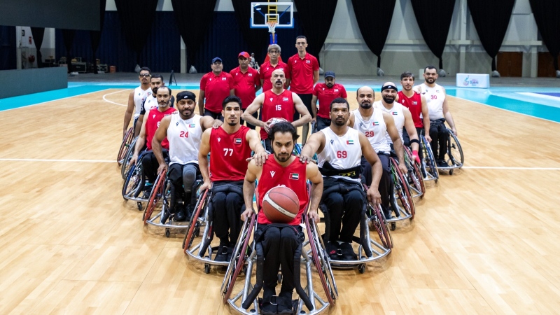 Photo: UAE ready to make history at IWBF Wheelchair Basketball World C’ships