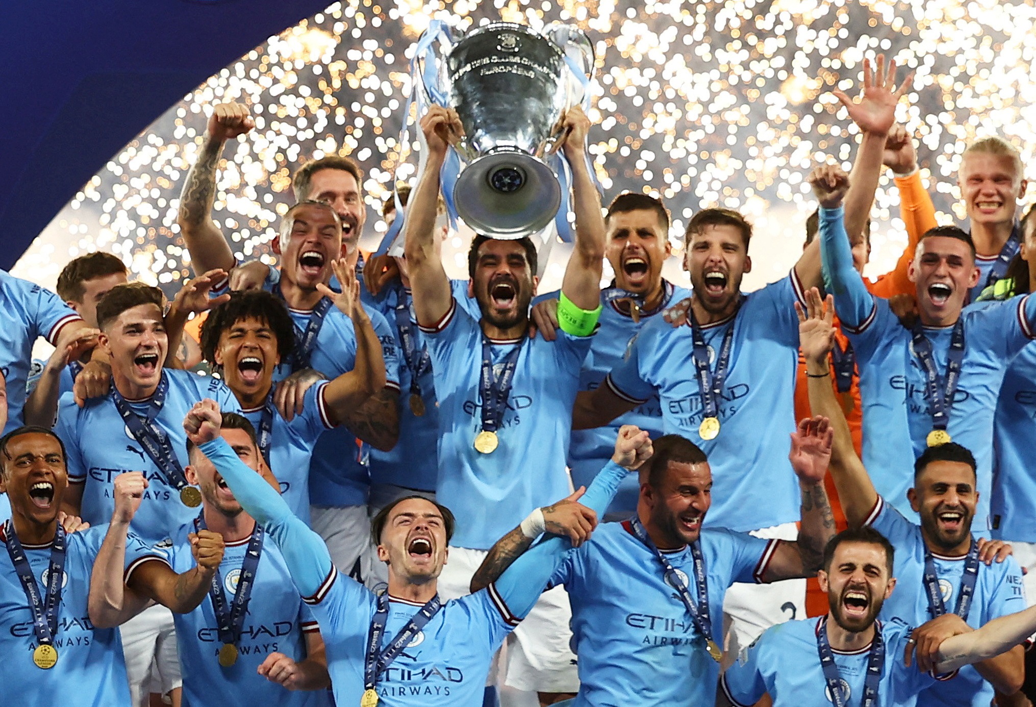 Man City win first Champions League title, complete treble Sports