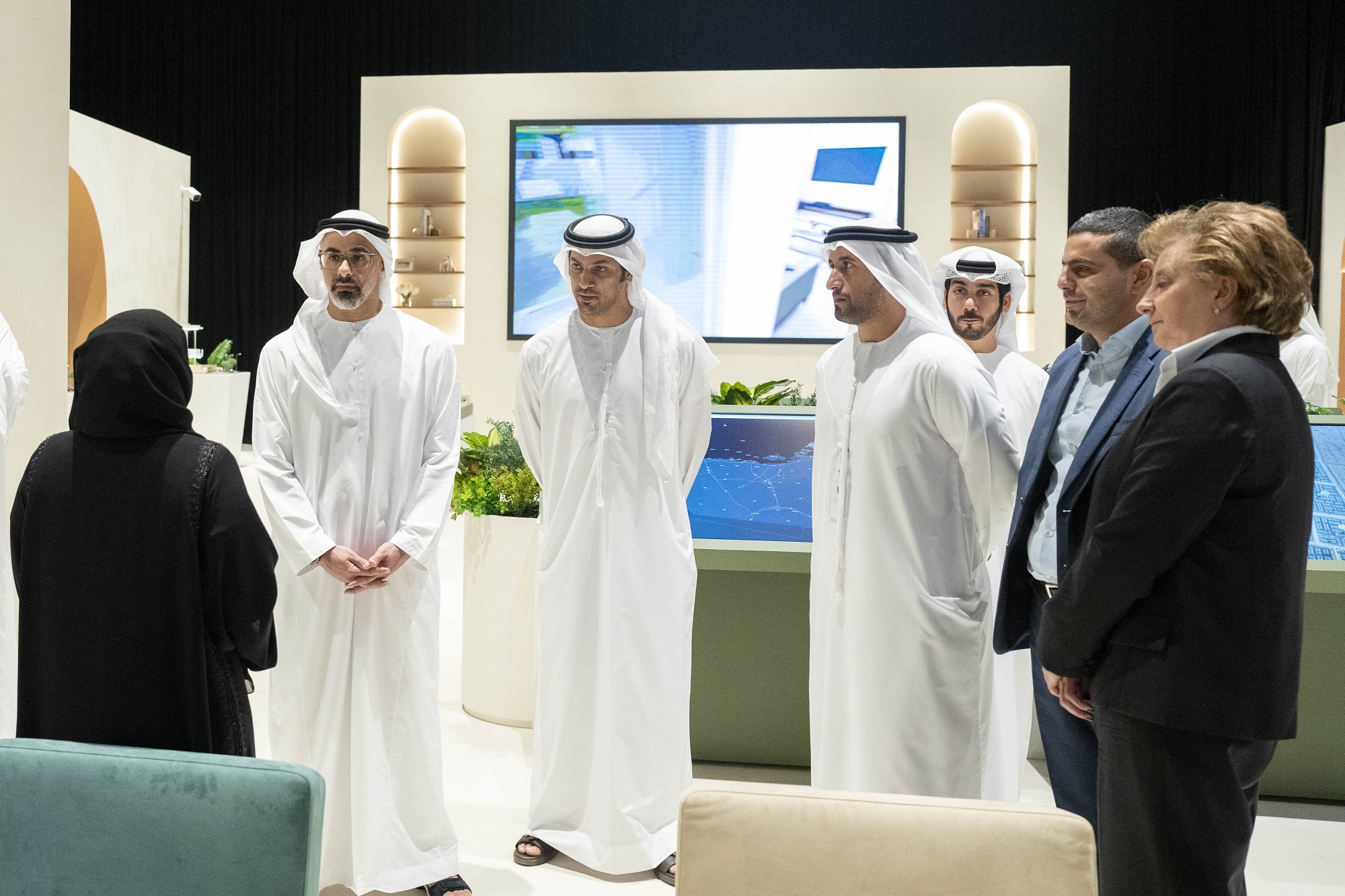 Khaled Bin Mohamed Bin Zayed Inaugurates Iskan Abu Dhabi Uae Emirates