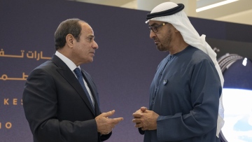 Photo: UAE, Egyptian Presidents discuss bilateral cooperation, regional developments