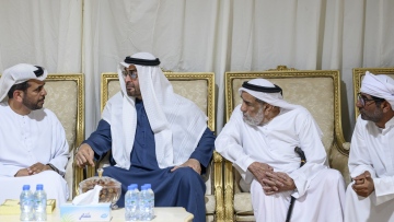 Photo: UAE President offers condolences on passing of Obaid Ali Al Ketbi