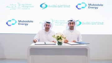 Photo: Mubadala Energy joins EAD’s commitment to nature-based solutions, planting 700,000 Mangroves