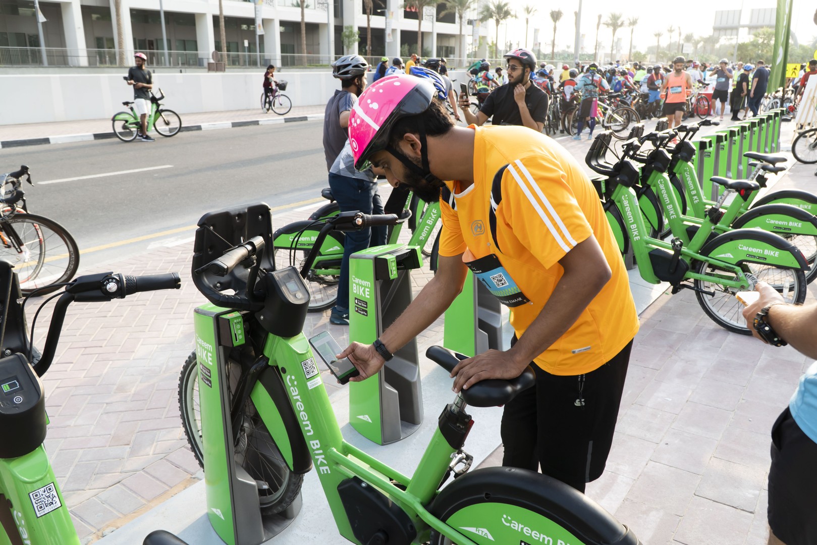 تتعاون هيئة الطرق والمواصلات مع Careem Bike لتوفير دراجات مجانية للمشاركين في Dubai Ride