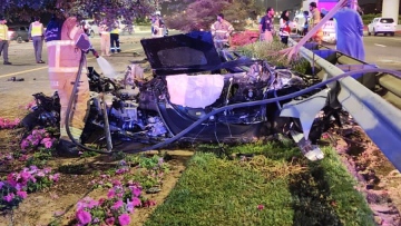 Photo: Dubai Police Issue Warning After Deadly Speeding Incident in Al Khawaneej