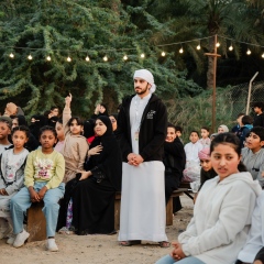 Photo: A lively young team of volunteers enhance spirit of community at inaugural Hatta Festival