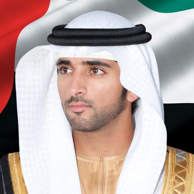 Photo: Hamdan bin Mohammed phones Emirati couple injured in mass shooting incident in Prague