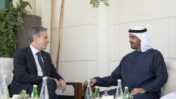 Photo: UAE President and US Secretary of State discuss bilateral relations and regional developments