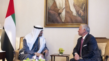 Photo: UAE President, King of Jordan discuss bilateral relations, regional developments