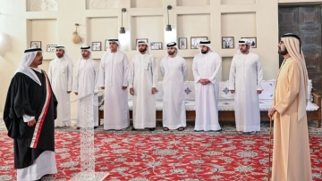 Photo: Mohammed bin Rashid presides over swearing-in of Public Prosecution members appointed as judges