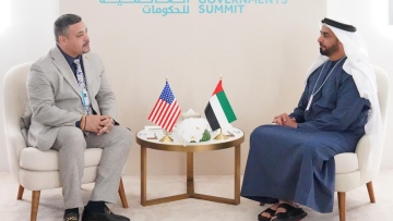 Photo: Saif bin Zayed meets Commander-in-Chief of New York Police on sidelines of WGS 2024