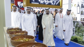 Photo: Mohammed bin Rashid tours Gulfood 2024