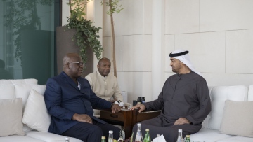 Photo: UAE President receives President of Democratic Republic of Congo