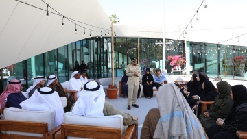 Photo: Hamdan bin Mohammed issues directives to establish a new Thukher Club for senior citizens in Al Khawaneej