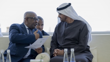 Photo: UAE President receives President of the Union of the Comoros