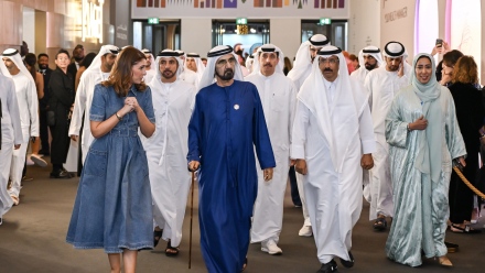 Photo: Mohammed bin Rashid tours 17th edition of Art Dubai