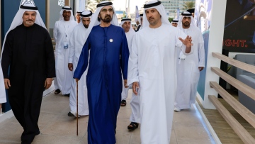 Photo: Mohammed bin Rashid visits 30th edition of Dubai International Boat Show