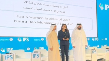 Photo: Dubai Land Department names Nimrah Rao among top 5 women real estate brokers of 2023