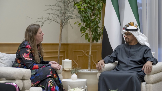 Photo: UAE President, World Central Kitchen CEO discuss boosting humanitarian aid to Gaza
