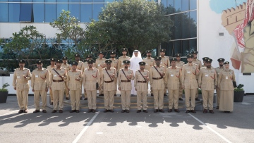 Photo: Bur Dubai Police Station Records Zero Traffic-related Deaths in 2023