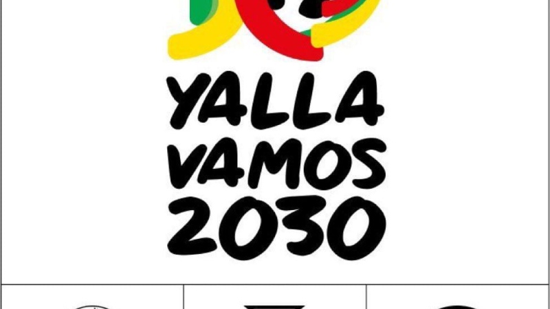 Photo: 2030 FIFA World Cup slogan, visual identity of Morocco-Portugal-Spain bid unveiled