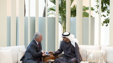 Photo: UAE President and King of Jordan discuss bilateral relations and regional developments