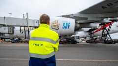 Photo: Emirates adds SAF on flights from Amsterdam Schiphol Airport