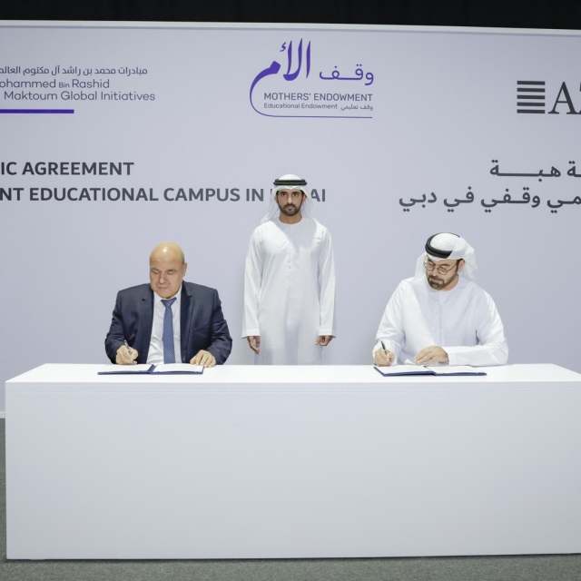 Photo: In the presence of Hamdan bin Mohammed, Azizi Developments announces AED600 million donation to establish endowment education complex