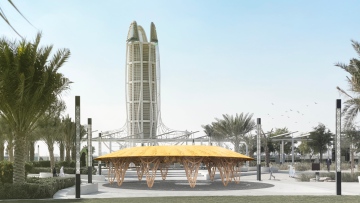 Photo: World’s first air-powered shading system ready to scale at Masdar City