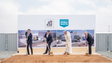 Photo: Dubai South and Aldar break ground on logistics park