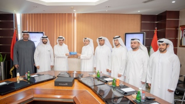 Photo: Mohammed bin Rashid Housing Establishment and Union Co-operative Society sign agreement to establish cooperation