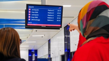 Photo: Facilitating seamless travel on Dubai Metro Red Line