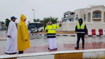 Photo: Ministry of Human Resources and Emiratisation urges private sector entities to prioritize worker safety amidst adverse weather conditions