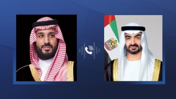 Photo: UAE President and Saudi Crown Prince discuss regional developments