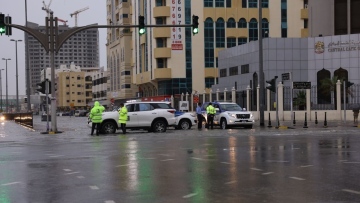 Photo: Sharjah Municipality deploys 65 community service patrols to rain-affected areas