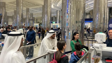 Photo: Dubai Residency Completes Procedures for Over 400,000 Passengers Amid Emergency Weather Conditions
