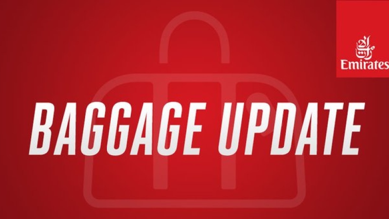Photo: New Update from Emirates on Baggage Retrieval: Dubai Storm Disruption